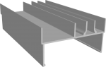 C640/03L Профиль рамы боковой, облегчённый